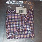 Longaberger Blueberry Plaid CAKE Basket Liner ~Made in USA~ New FREE SHIPPING!
