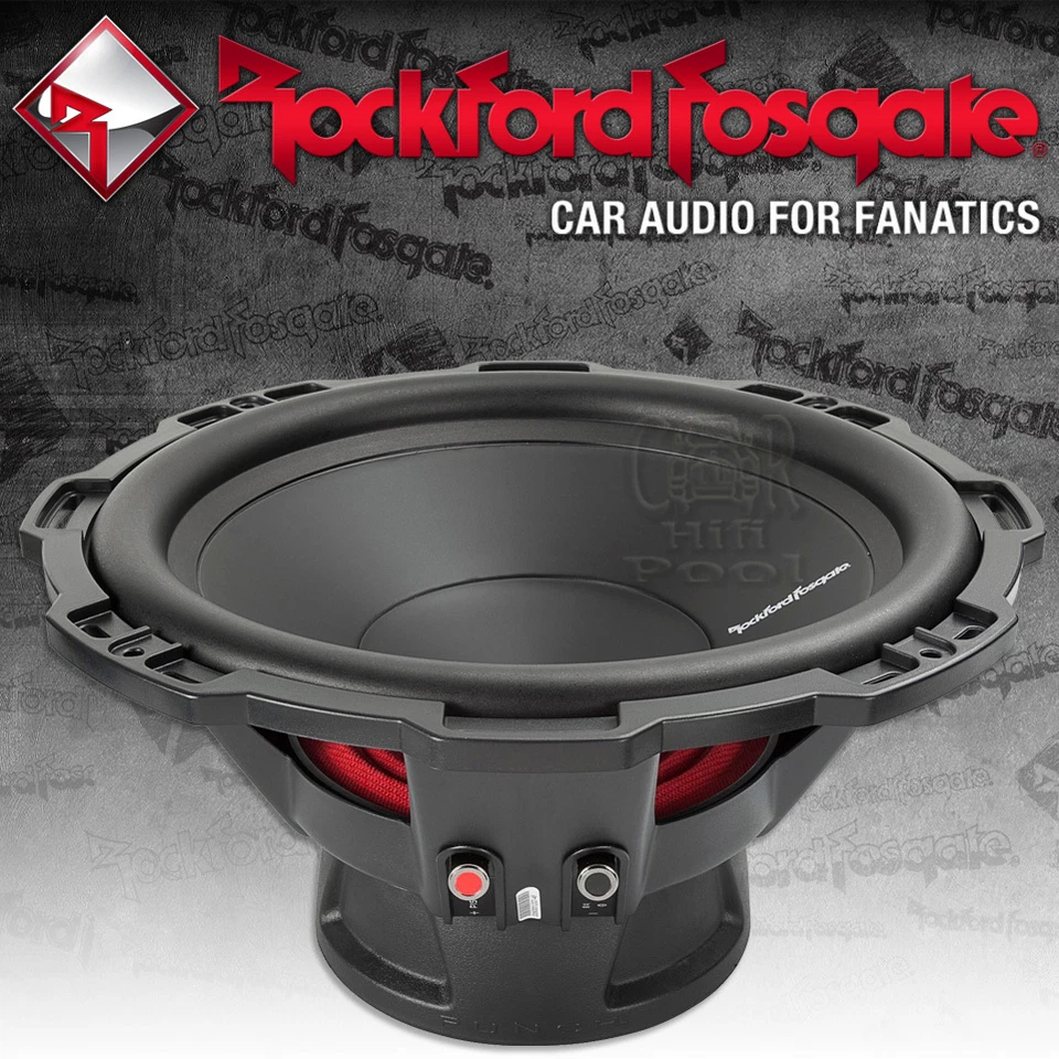 Rockford Fosgate Punch P1 P1S4-12 30cm Subwoofer 500 Watt Bass Woofer Chassis - Bild 1 von 1