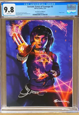 Scream Curse of Carnage #3 CGC 9.8 Greg Horn Art Edition B Virgin 102/600 - image 1 of 2