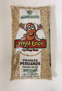 1 Bag Peruvian Beans - Frijol Peruano - 20 LBS Mexican Yellow Beans - Picture 1 of 7