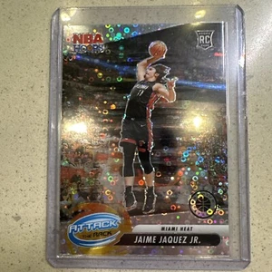 2023-24 Hoops Premium Stock #1 Jaime Jaquez Jr. Attack The Rack Disco - Bild 1 von 2