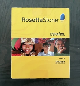 Rosetta Stone Español Spanish Latin America Level 1 NEW PC MAC - Picture 1 of 6