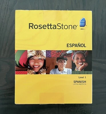 Rosetta Stone Español Spanish Latin America Level 1 NEW PC MAC - Image 1 of 4