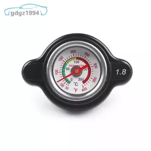 Radiator Cap Cover W/Water Temp Gauge Meter 1.8 Bar for Honda Kawasaki Yamaha - Picture 1 of 9