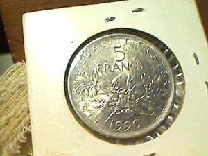 [#1164533] Coin, France,  5 Francs, 1990, Paris, EF, Nickel C, lad - Picture 1 of 4