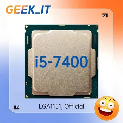 ✅Intel Core i5-7400 SR32W 3.0GHz 4C / 4T 6MB 65W LGA1151 CPU i5 7400 - Image 1 of 3