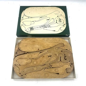 Jeu Éducatif Puzzle Vintage Danois Design Milano Enzo Mari 16 Poissons '70 Boîte - Imagen 1 de 16