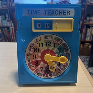 JUGUETE EDUCATIVO VINTAGE PLÁSTICO TIEMPO PROFESOR HONG KONG 8,5" - Imagen 1 de 6