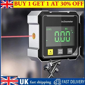 Electronic Angle Ruler, Mini Electronic Digital Inclinometer with Laser Hot - Picture 1 of 7