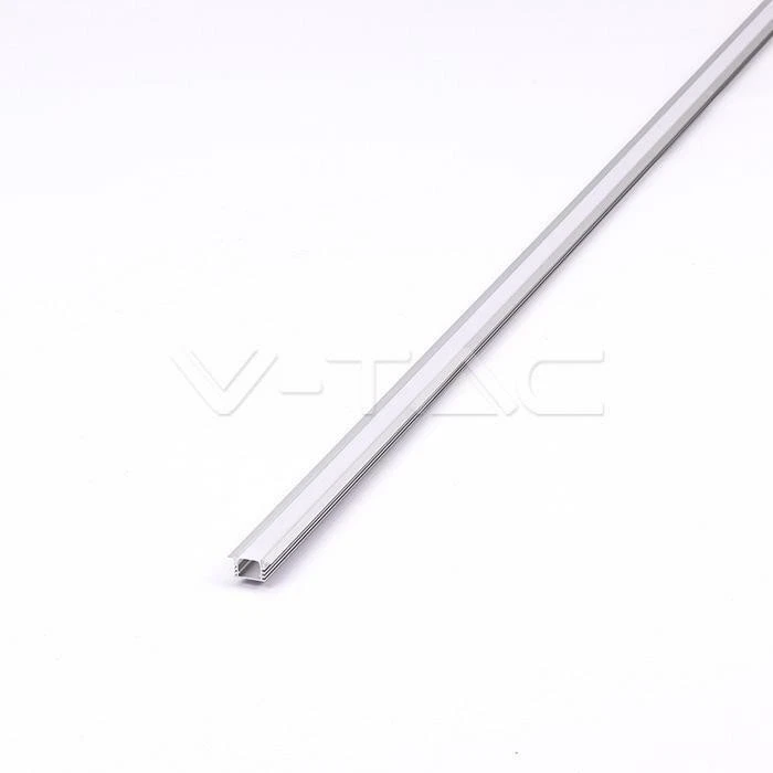 V-TAC 2 METRI PROFILO IN ALLUMINIO PER STRISCE LED DA INTERNO VT-8115 3357 - Immagine 1 di 1