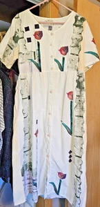 PLAY ALEGRE Hand Painted 100% Pre-Shrunk Cotton Made in San Diego CA. SZ Large - Picture 1 of 9