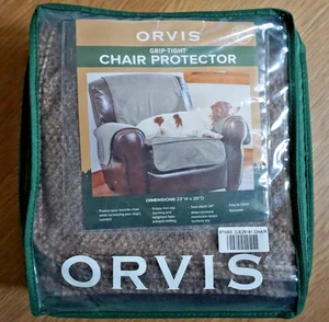 ORVIS STUHLSCHONER GRIFFIG GRAU SCHIEFER TWEED Stoff wasserabweisend NEU - Bild 1 von 2