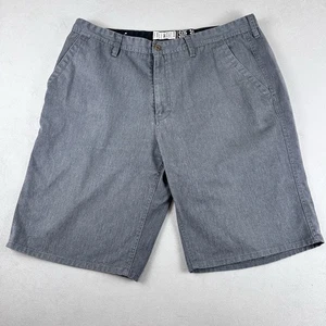 FreeWorld Shorts Men's 38 Gray Chino Walkshorts Slash Pocket 12" Inseam Skater - Picture 1 of 9