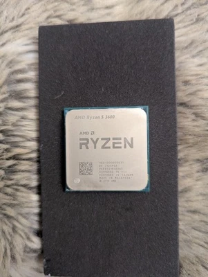 Used CPU AMD Ryzen 5 3600 Processor (3.6GHz, 6 Cores, Socket AM4) - Image 1 of 2