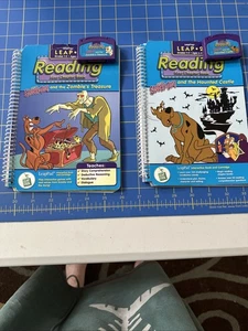 LeapPad Reading First Chapter  2 Interactive Books And Cartridges  Scooby-Doo! - Picture 1 of 5