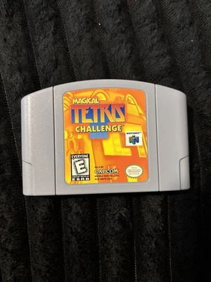 Magical Tetris Challenge Nintendo 64 N64 1999 Authentic Tested - Image 1 of 2