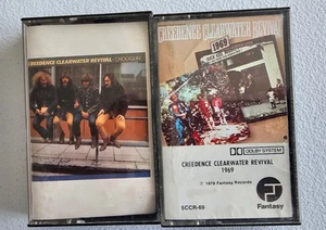 Creedence Clearwater Revival Cassette Tape Lot x2 Vtg | 1969 + Chooglin | TESTED - Picture 1 of 4