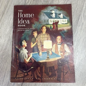 The Home Idea Book Johns-Manville NY Mid-Century Vintage 1950 Katalog - Bild 1 von 4