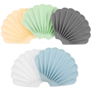 Bandeja de jabón de silicona para baño de 5 piezas con plato autodrenaje - Imagen 1 de 12