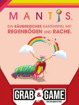 Kartenspiel Mantis: Grab & Game (Exploding Kittens Inc.) NEU/OVP - Bild 1 von 4