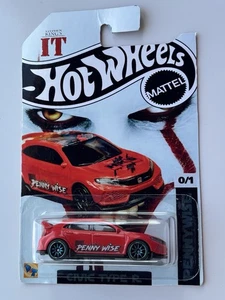 Tarjeta y librea personalizadas Hit Wheels Civic Type R. Rueda intercambiada/taladrada - Imagen 1 de 20