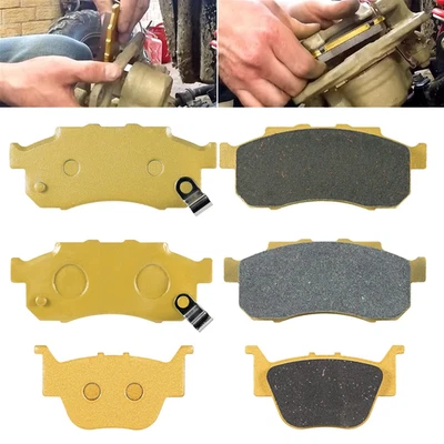 Front & Rear Ceramic Disc Brake Pads For 2014-2021 Honda Pioneer 500 700 700-4 - Image 1 of 4