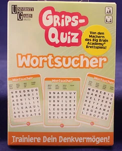 **GRIPS - OUIZ**WORTSUCHER**neu und original verpackt**University-Games** - Picture 1 of 1