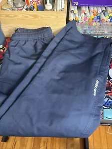 BAUER TEAM Youth XL Ice Hockey Pant Navy Blue Skate - Picture 1 of 3