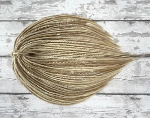 Blonde Dread Extensions Single Double End Dread SE DE Synthetic Dread 14 Zoll 28 Zoll - Bild 1 von 13