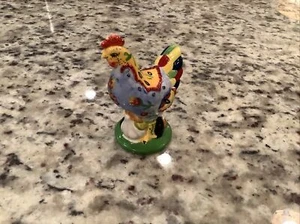 Chicken Salt  Shaker Rooster Sharon Neuhaus 4” 1 - Picture 1 of 7