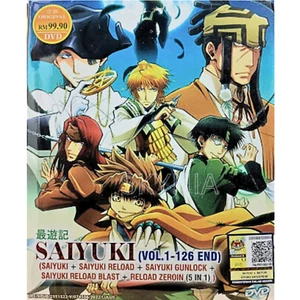 Saiyuki Complete Series Season 1~5 (Vol. 1-126 End) English Dubbed Anime DVD - Picture 1 of 5