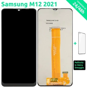 DISPLAY LCD ORIGINALE SAMSUNG GALAXY M12 2021 SM-M127 SCHERMO TOUCH SCREEN VETRO - Bild 1 von 4