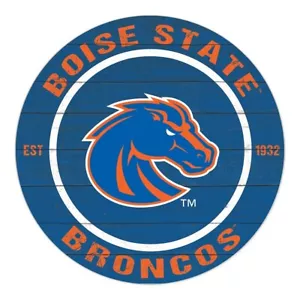 Calcomanía adhesiva troquelada de vinilo resistente a la intemperie Boise State Broncos NCAA 12 - Imagen 1 de 1