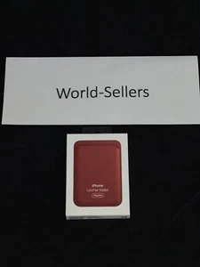 Genuine Apple MagSafe Leather Wallet 1st Gen For iPhone 12 13 Mini 14 15 Pro Max - Picture 1 of 2