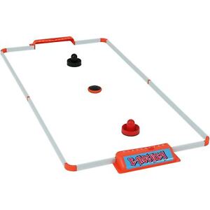 Sunnydaze Portable Hover Tabletop Air Hockey Game Set - 52-Inch