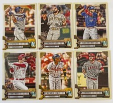 2022 Topps GQ Baseball Cards Pick From List Complete Your Set