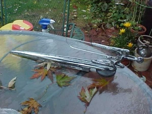 1940 Packard Automobile Hood Ornament GEM #PB801 Nice Display Piece Unique Mount - Picture 1 of 21