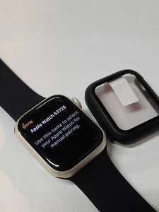 Apple Watch Series 7 Nike,41mm, GPS +LTE ,Silver :FW406 - Photo 1 sur 11