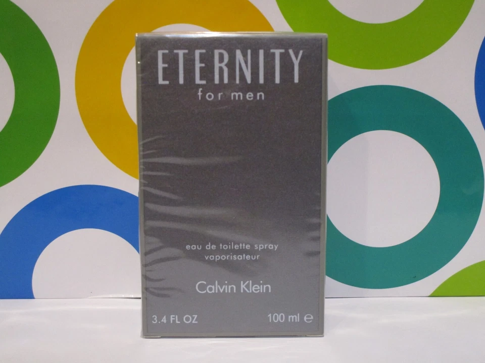 CALVIN KLEIN ~ ETERNITY FOR MEN EAU DE TOILETTE SPRAY ~ 3,4 OZ Foto 1 de 1