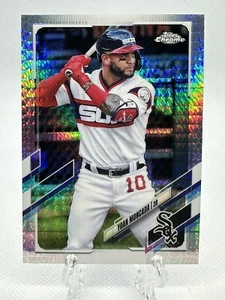 2021 Topps Chrome - Prism Refractor - Yoan Moncada #186 Chicago White Sox - Bild 1 von 2