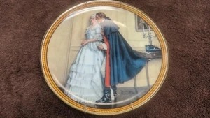 THE UNEXPECTED PROPOSAL 9-7/8" PLATE EDWIN M KNOWLES BY NORMAN ROCKWELL ShipFree - Picture 1 of 7