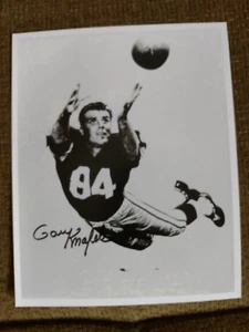 Gary Knafelc handsigniert 8 x 10 Green Bay Packers - Bild 1 von 1