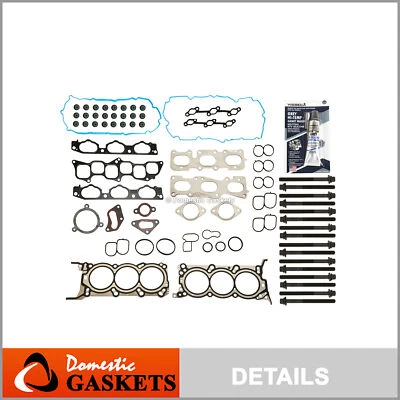 Fits 09-11 Hyundai Genesis Sedan Coupe Kia Borrego 3.8L Head Gasket Set Bolts - Imagen 1 de 4