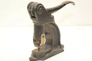 VINTAGE Geo. J Meyer MFG. CO. THE  KRAHN PUNCH LEATHER PAPER 1/4"  MILWAUKEE WI - Picture 1 of 4