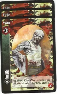 Volo x3 Blood Brothers HttB Jyhad VTES - Picture 1 of 1