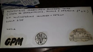 Tatra automotrice ferroviaria 1/35 kit GPM vacuform+metallo. Usato. No box - Foto 1 di 8