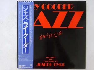 Ry Cooder Jazz Warner Bros. Records P-10519W Japan VINYL LP OBI - Imagen 1 de 3
