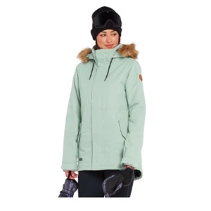 Volcom Women's Fawn Insulated Winter Jacket -M (small defect on front) - Picture 1 of 15