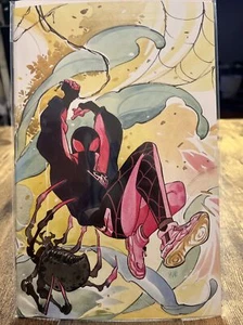 MILES MORALES SPIDER-MAN #39 - PFIRSICH MOMOKO VIRGIN VARIANT MARVEL 2022 NM + - Bild 1 von 5