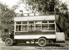 The th Avenue Bus, New York City - 1910 - Historic Photo Print